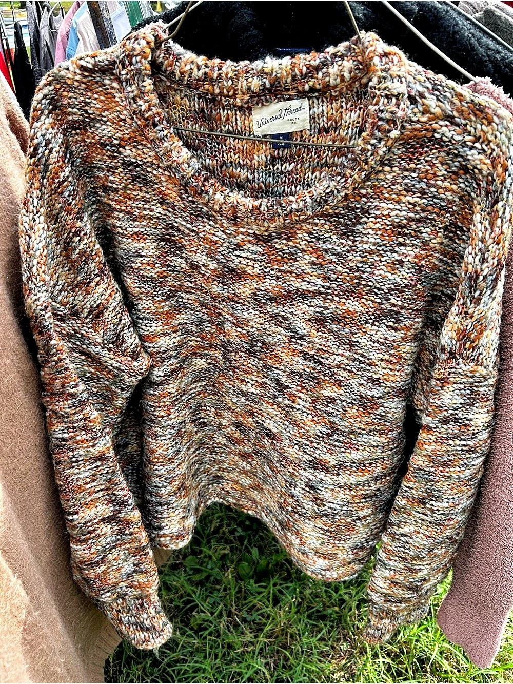 Universal Thread Multicolor Crew Neck Sweater
